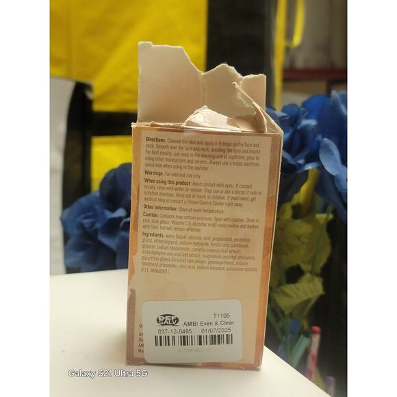 Ambi Even & Clear - Vitamin C-infused, extract/100 % product/Serum/Openbox - Picture 2 of 11